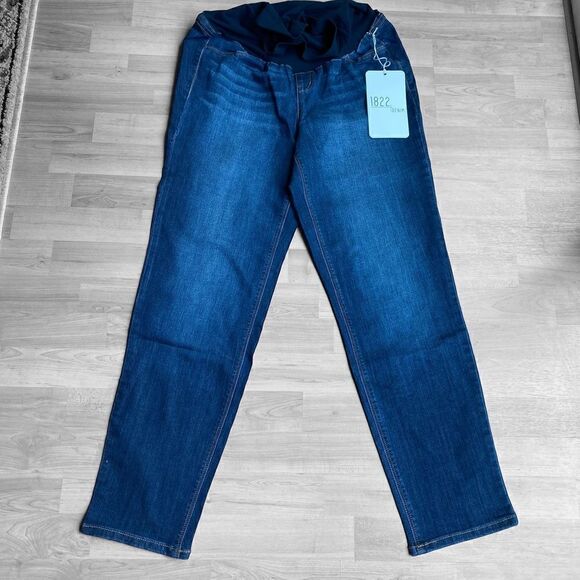 1822 Vintage Denim Maternity Jeans Jenya Size 31 NWT - Picture 1 of 3